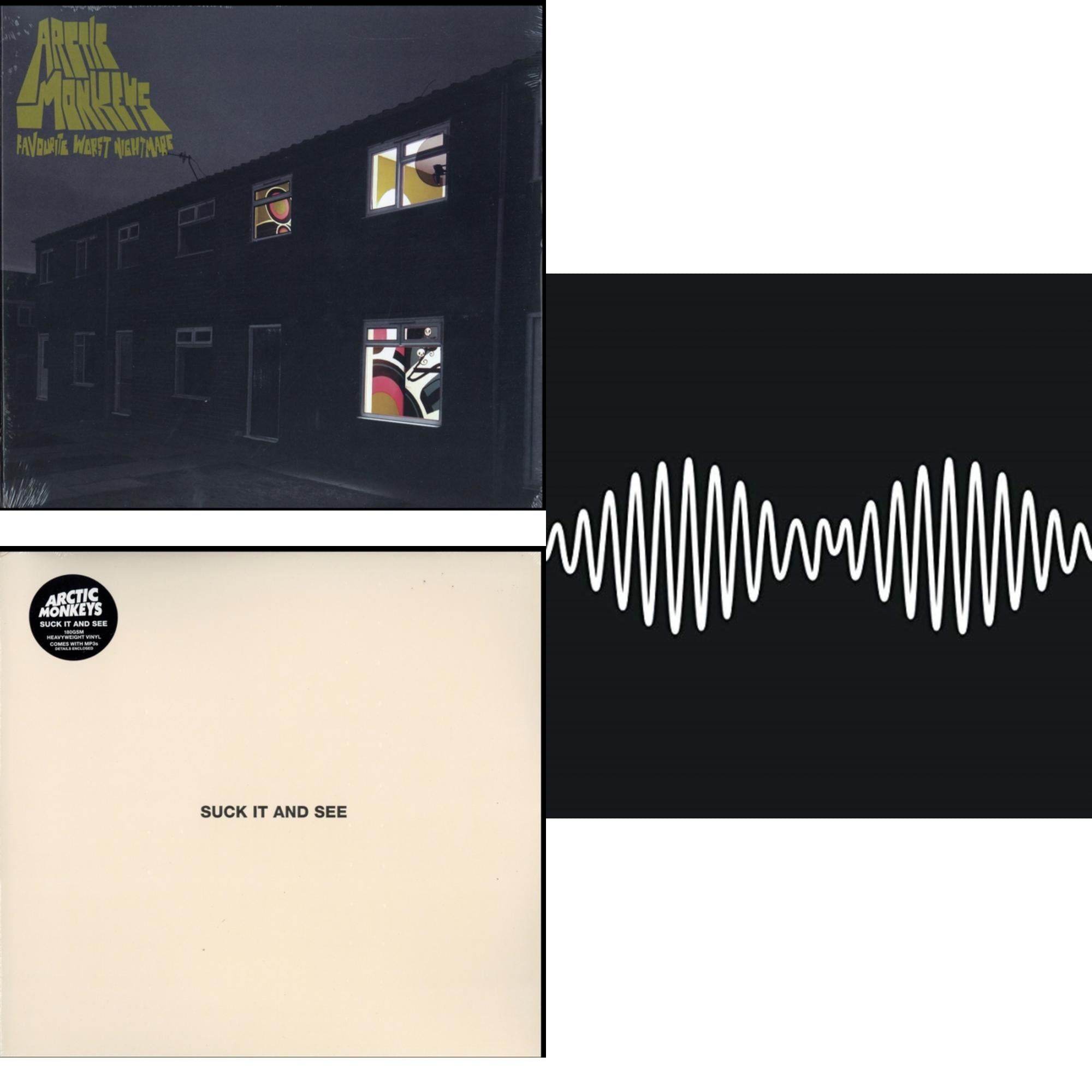 Favourite Worst Nightmare & Suck It & See (Dl Card) & Am (Dl Card)