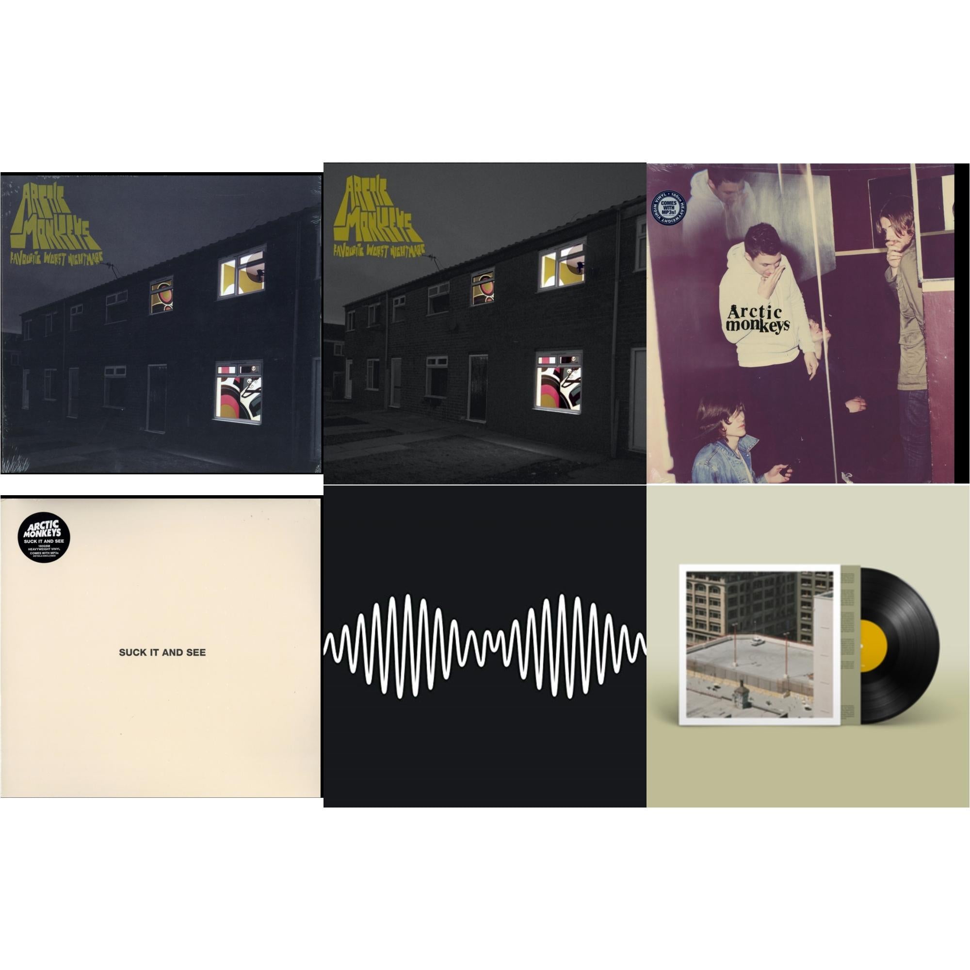 Favourite Worst Nightmare & Favourite Worst Nightmare (Gatefold) & Humbug (Dl Card) & Suck It & See (Dl Card) & Am (Dl Card) & The Car