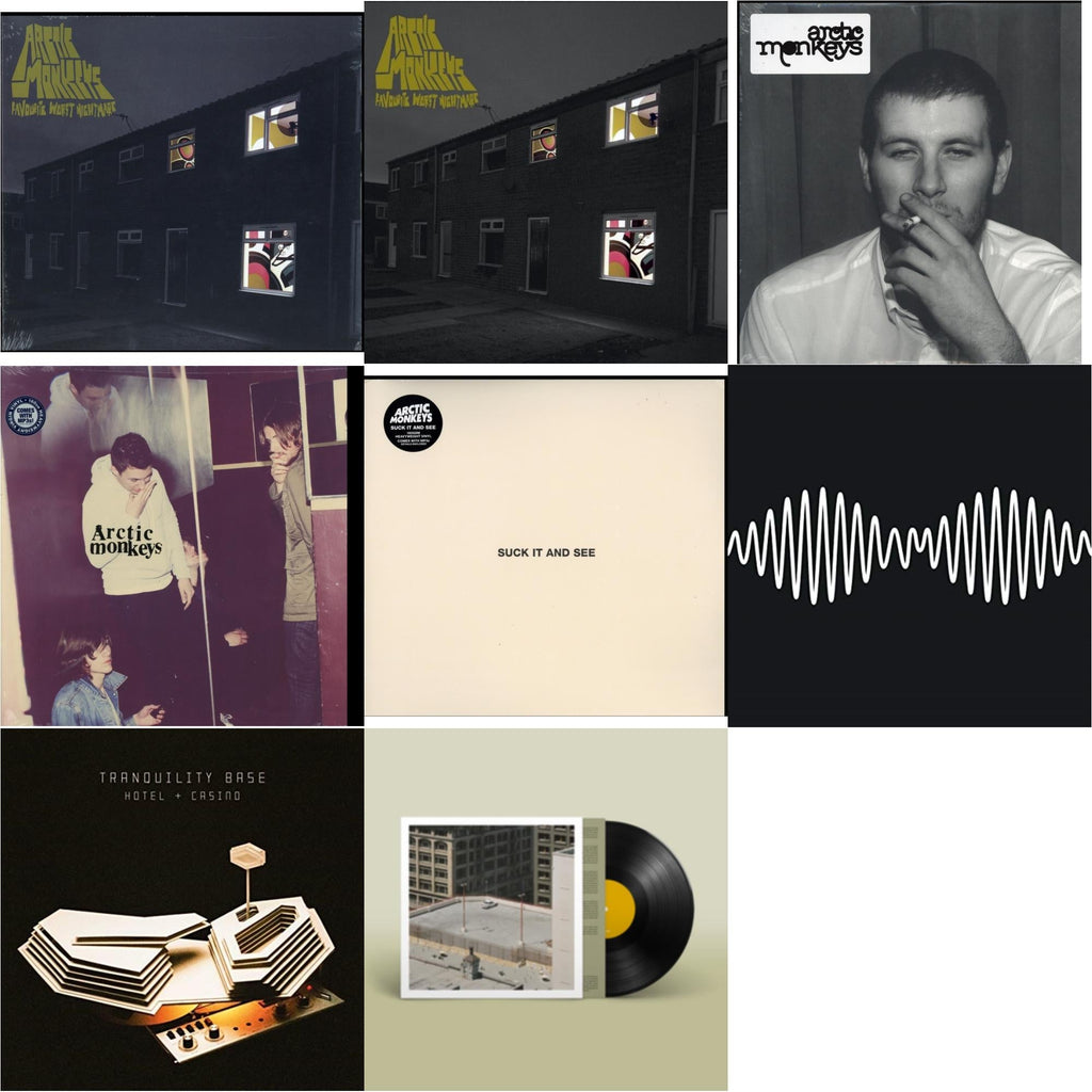 Favourite Worst Nightmare & Favourite Worst Nightmare (Gatefold) & Whatever People Say I Am That's What I Am Not & Humbug (Dl Card) & Suck It & See (Dl Card) & Am (Dl Card) & Tranquility Base Hotel & Casino (Dl Card) & The Car
