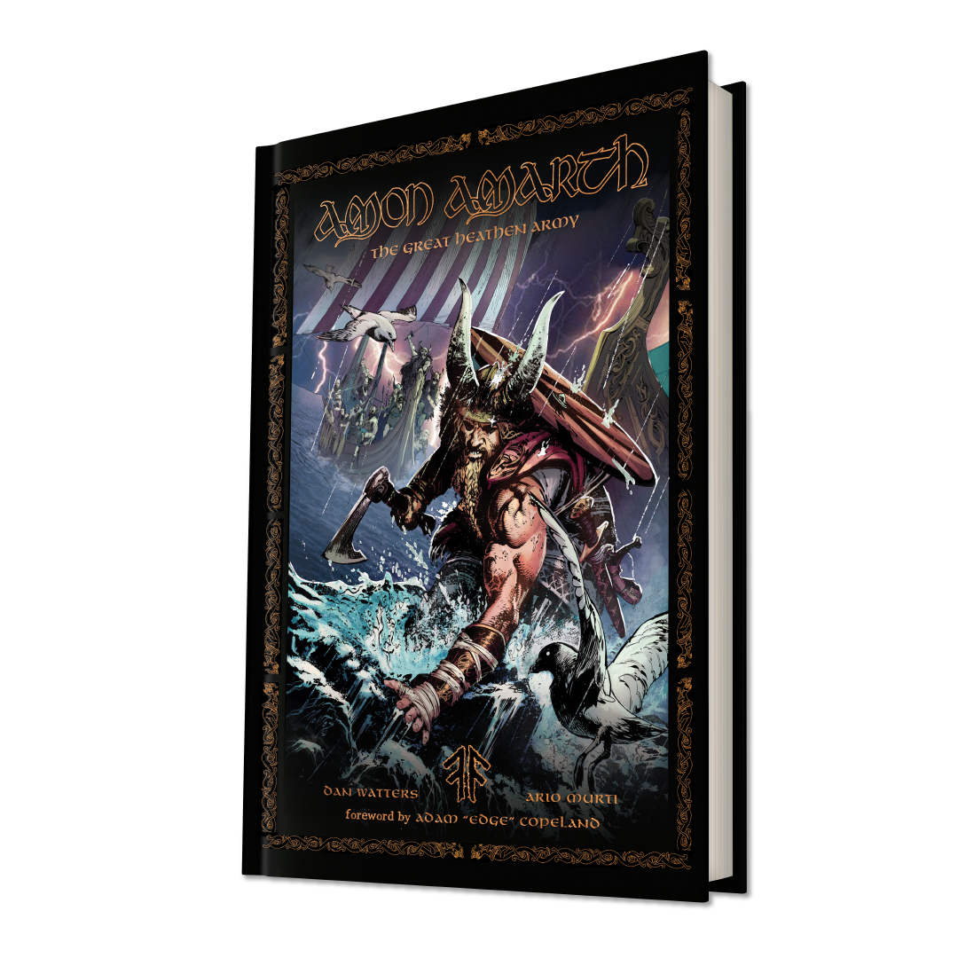 Amon Amarth - The Great Heathen Army Hardcover Book