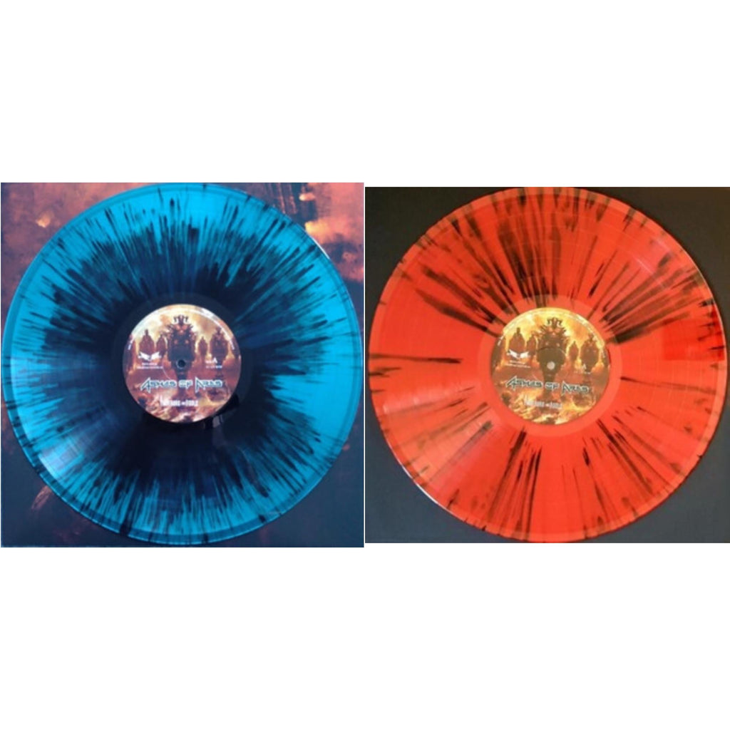 Ashes Of Ares - Emperors & Fools (Red/Black Splatter LP Vinyl) & Emperors & Fools (Turquoise/Black LP Vinyl)