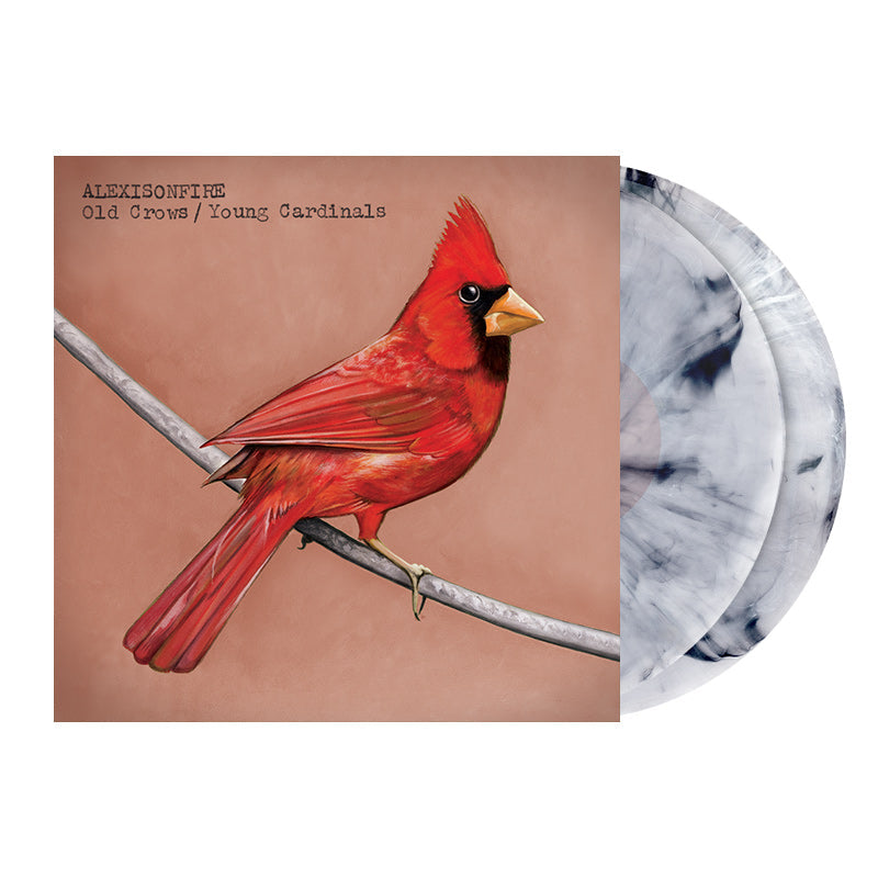 Alexisonfire 'Old Crows/Young Cardinals' Black/White Marble LP + BrooklynVegan Special Edition Magazine (Ltd. to 500) Vinyl Record