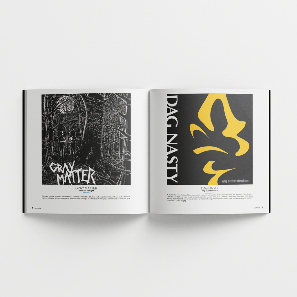 Alt Press Big Book of Emo Album Covers From the '90s-2010s Softcover Book