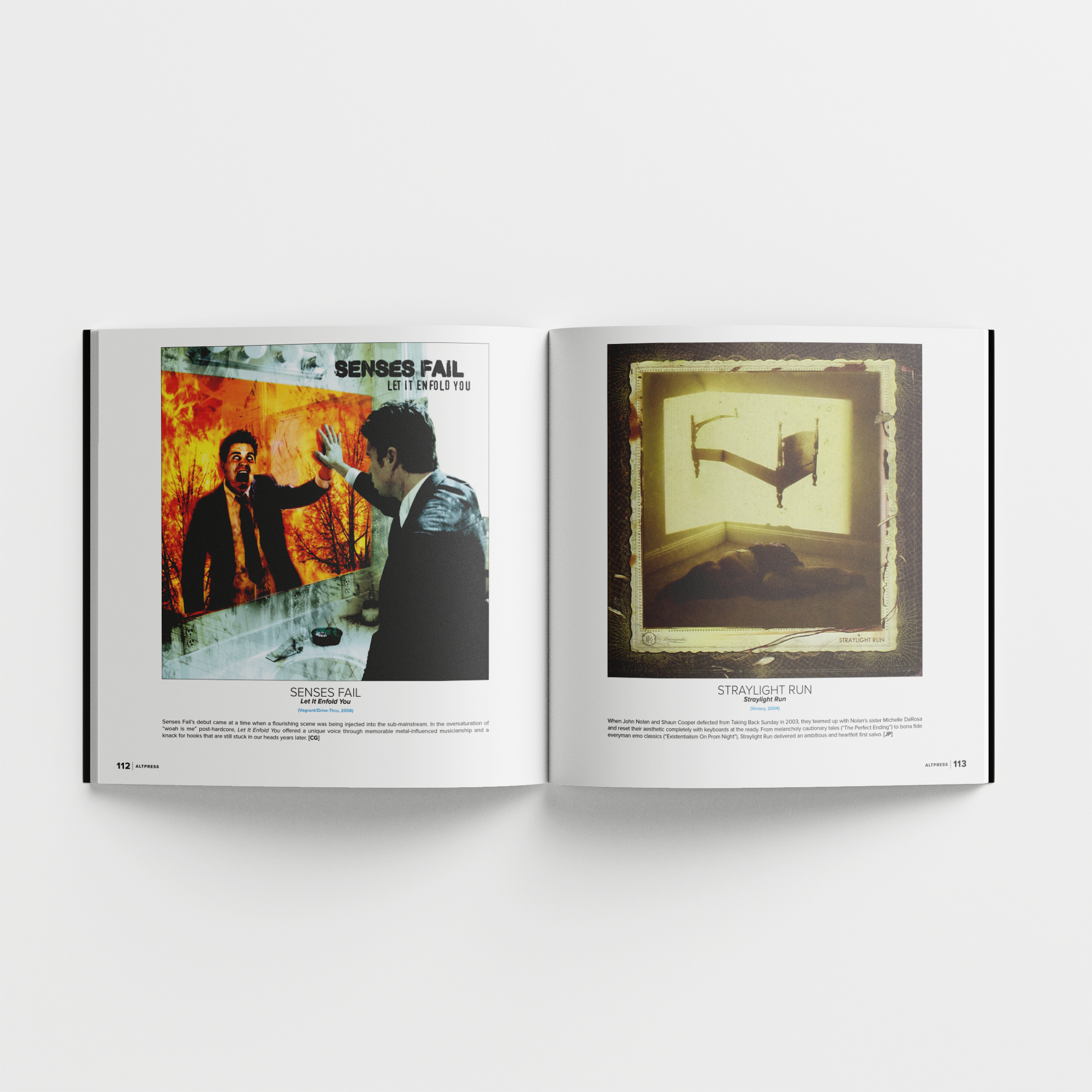 Alt Press Big Book of Emo Album Covers From the '90s-2010s Softcover Book