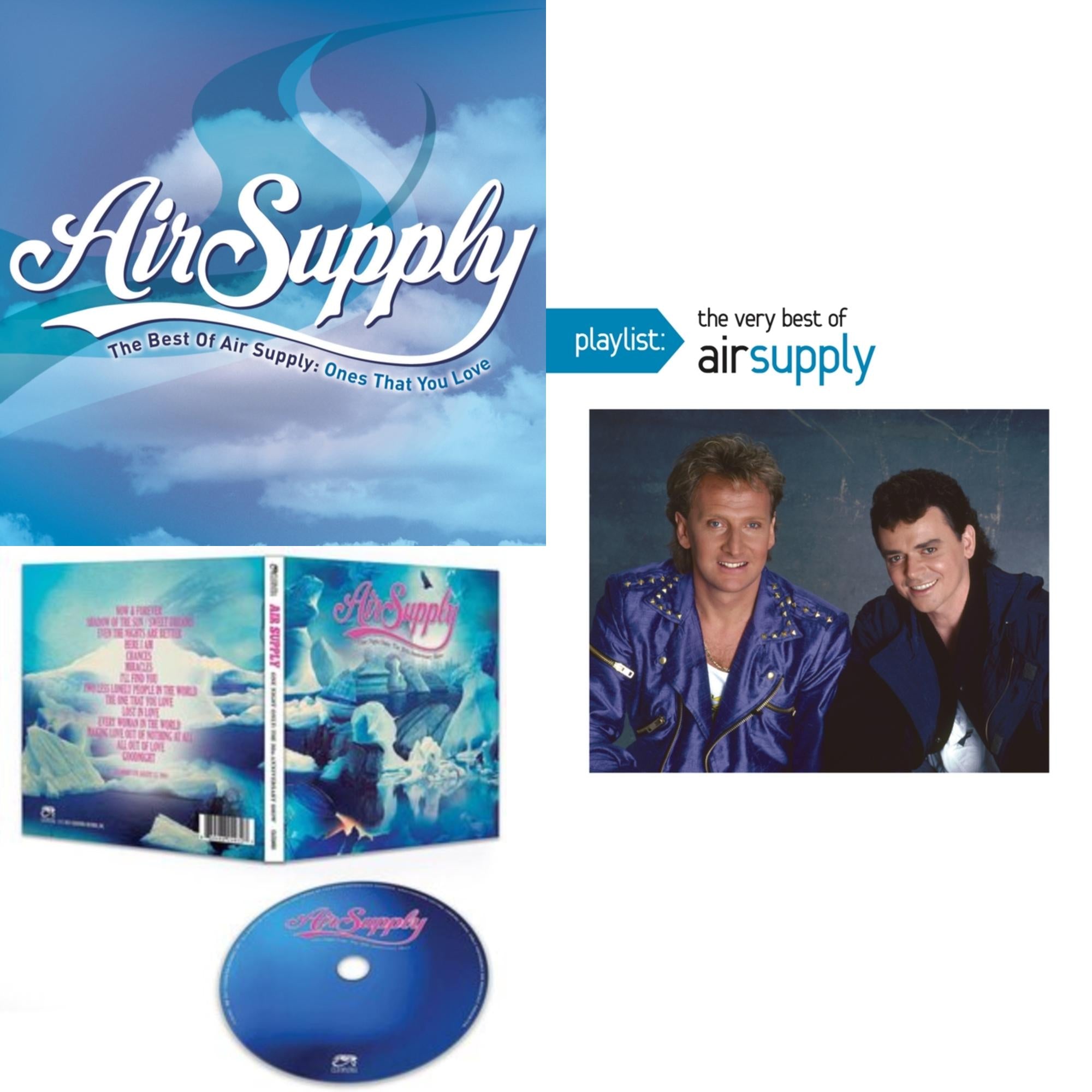 Best Of Air Supply: Ones That You Love & Playlist: Very Best Of Air Supply & One Night Only - The 30Th Anniversary Show