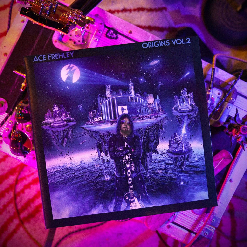 Ace Frehley - Origins Vol. 2 Silver Black Ice LP Vinyl Record