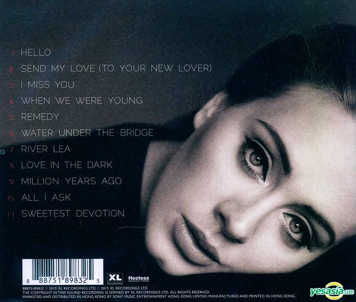 Adele – 25 (LP Vinyl) Vinyl Record