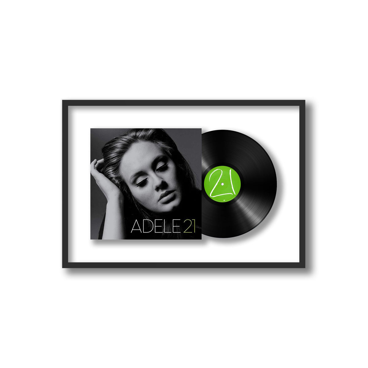 Adele - 21 - Framed Vinyl Record
