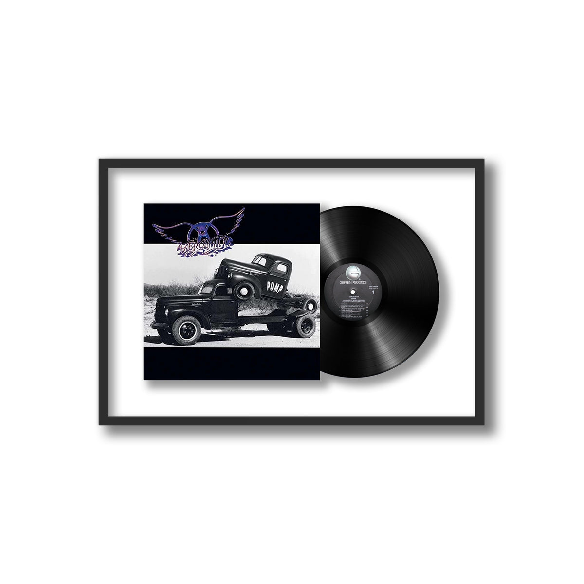 Aerosmith - Pump - Framed Vinyl Record