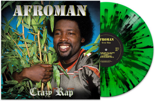 Crazy Rap - Green/ black Splatter Vinyl Record