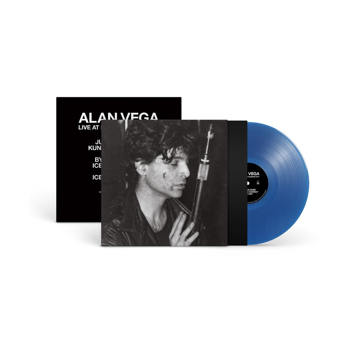 Alan Vega – Live at Max's Kansas City (Cobalt Blue LP Vinyl) Vinyl Record