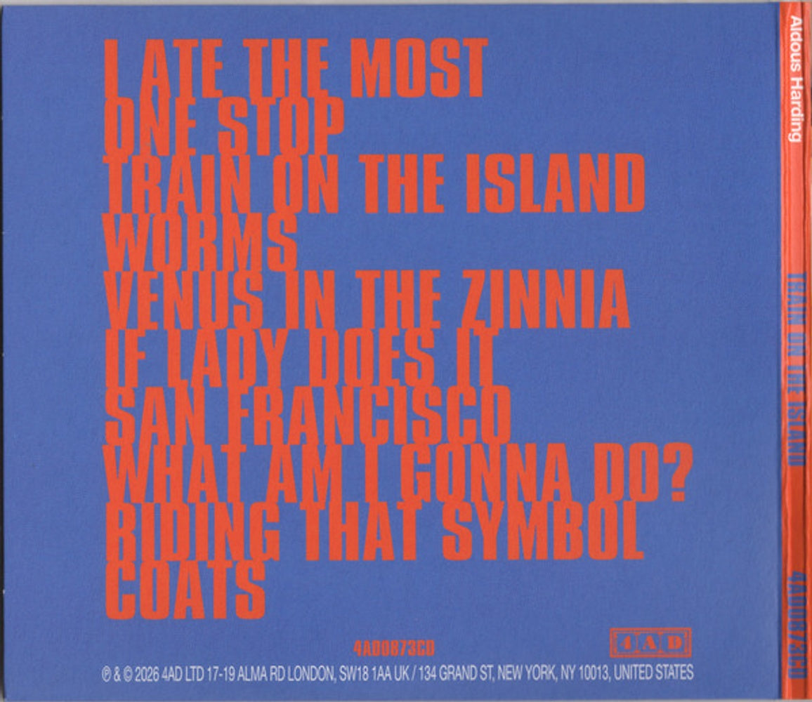 Aldous Harding – Train On The Island Music CD