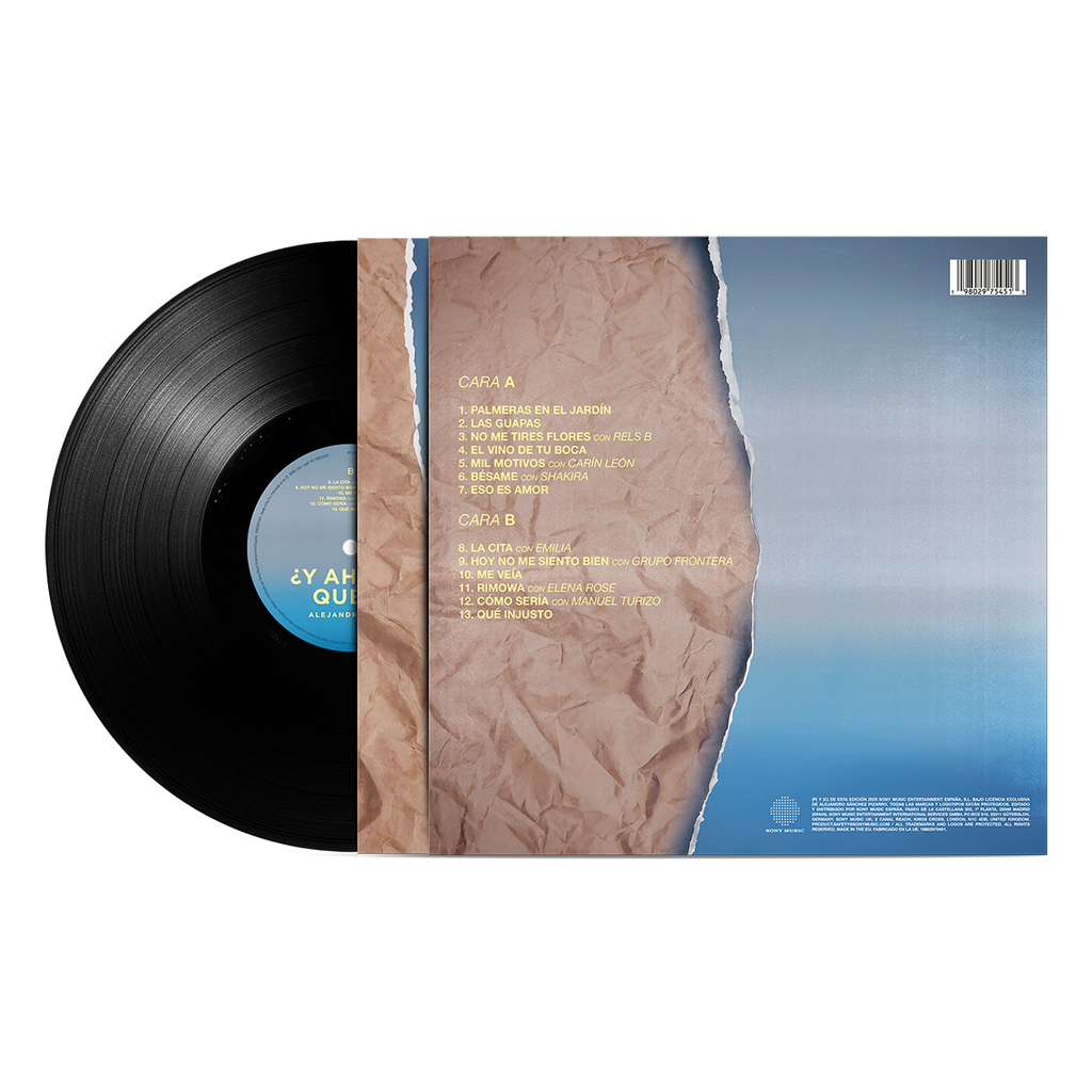Alejandro Sanz - ¿Y ahora qué +? Vinyl Record