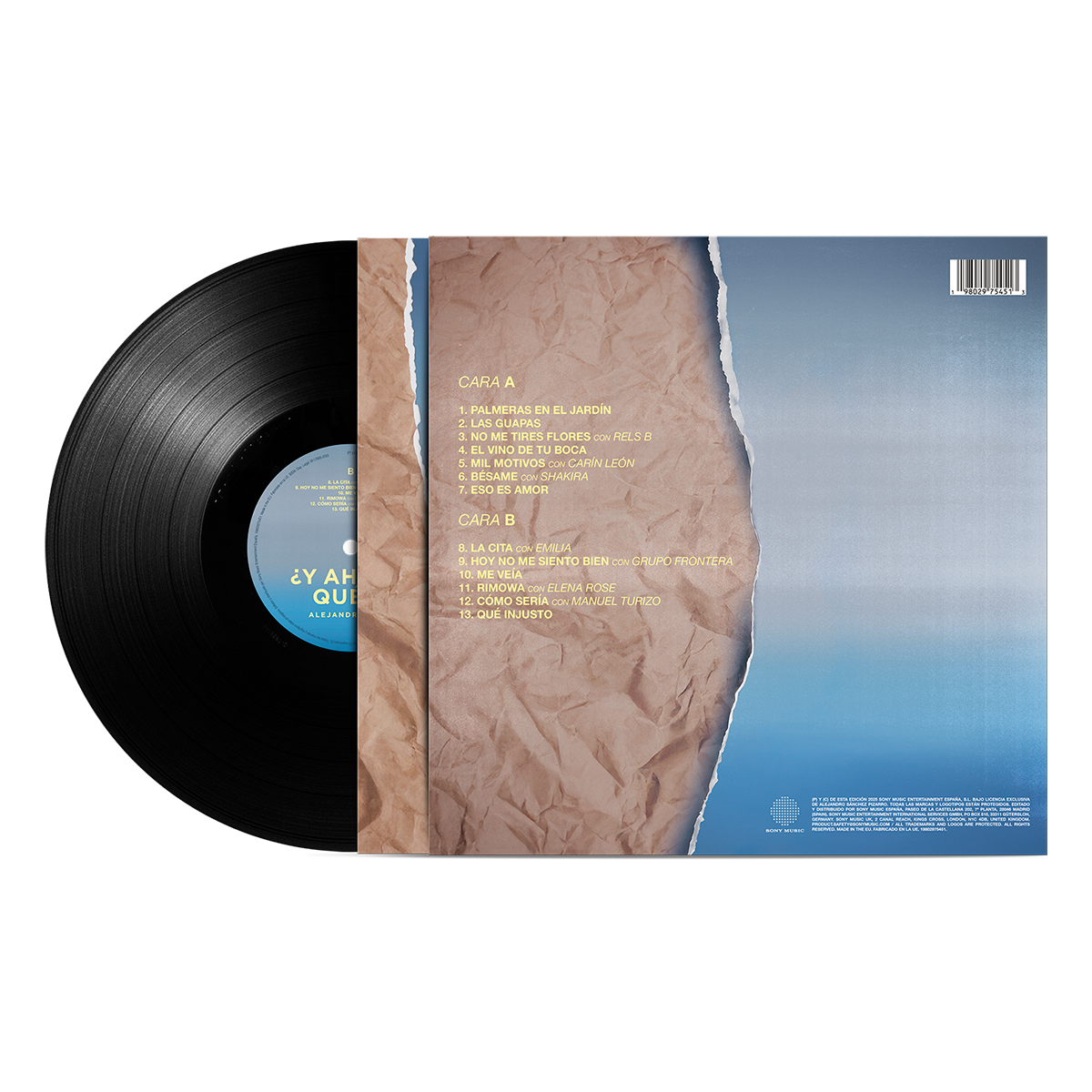 Alejandro Sanz - ¿Y ahora qué +? Vinyl Record