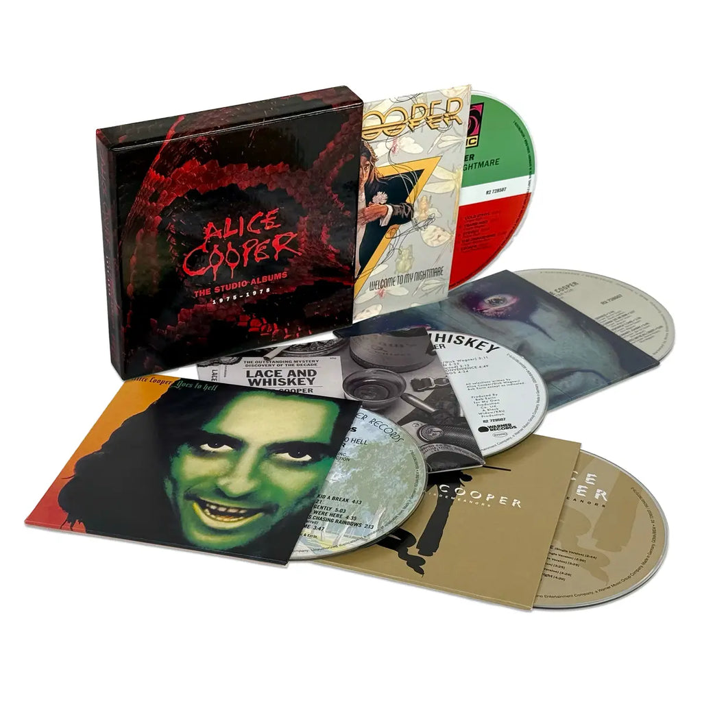 Alice Cooper – The Studio Albums 1975-1978 (5-CD) Music CD