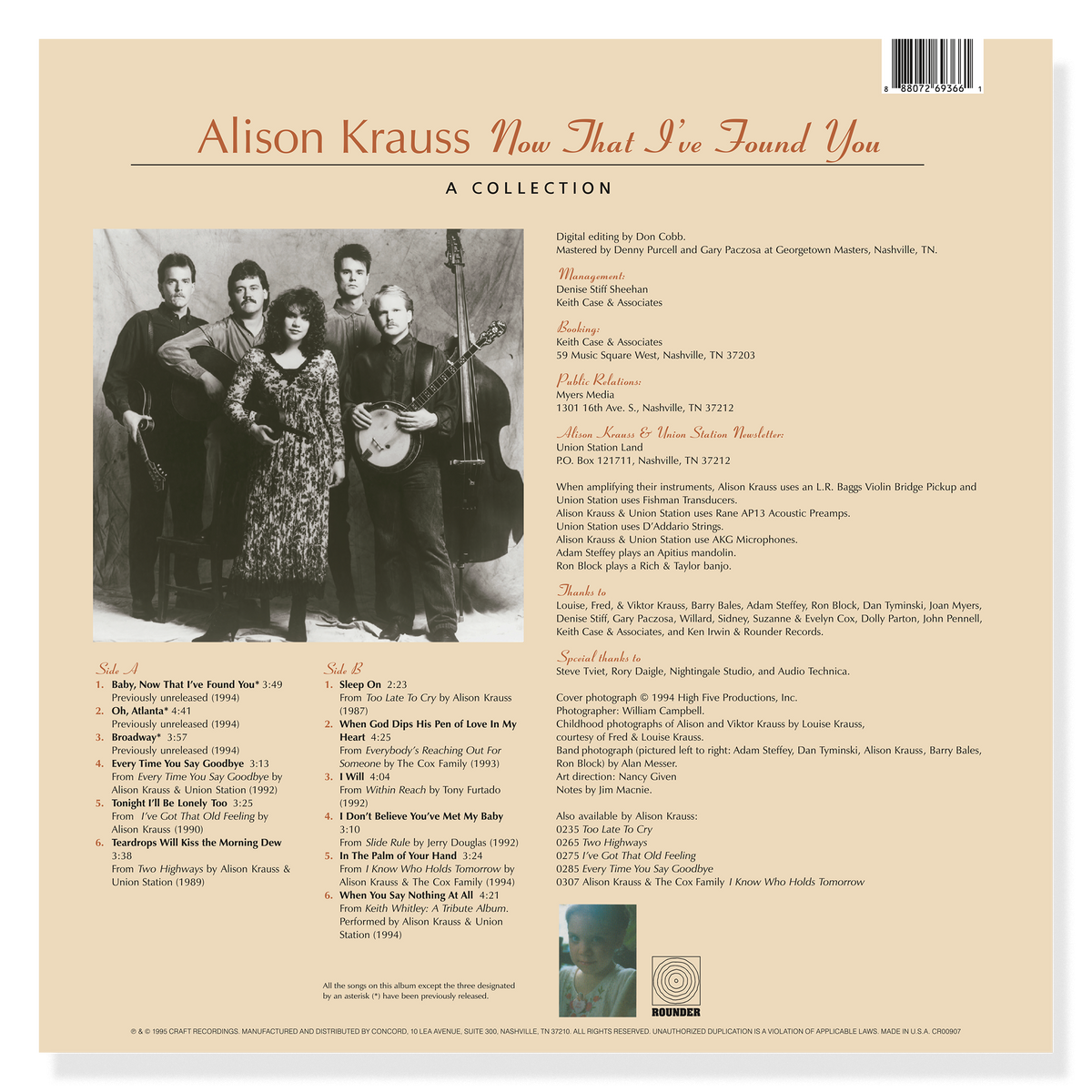 Now That I’ve Found You: A Collection Vinyl Record