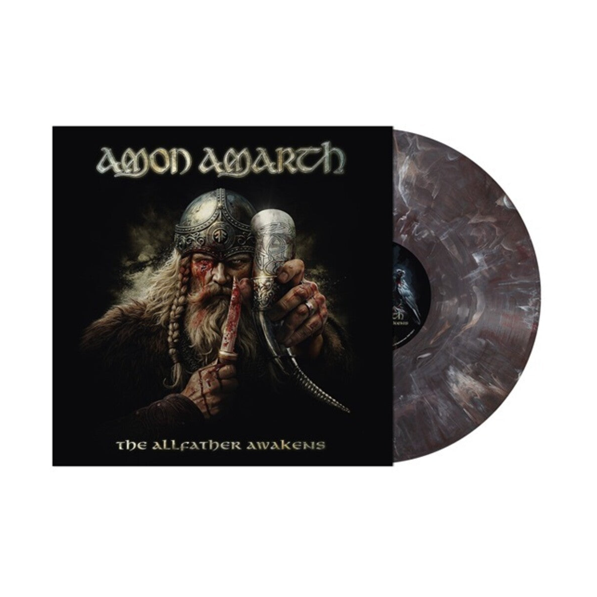 Amon Amarth – The Allfather Awakens (Odens Hunt Marbled LP Vinyl) Vinyl Record