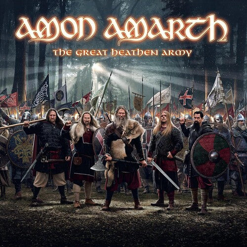 The Great Heathen Army (Gatefold LP Jacket, Colored Vinyl, Blue Smoke) Vinyl Record