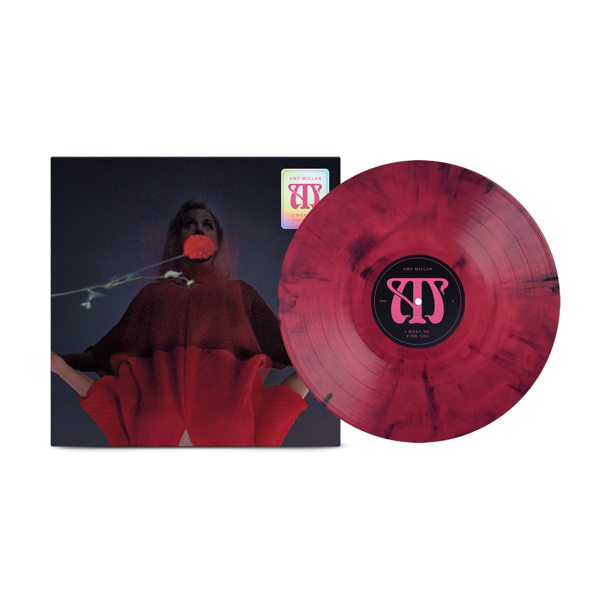 Amy Millan – I Went To Find You on Magenta Black Wave Vinyl Record