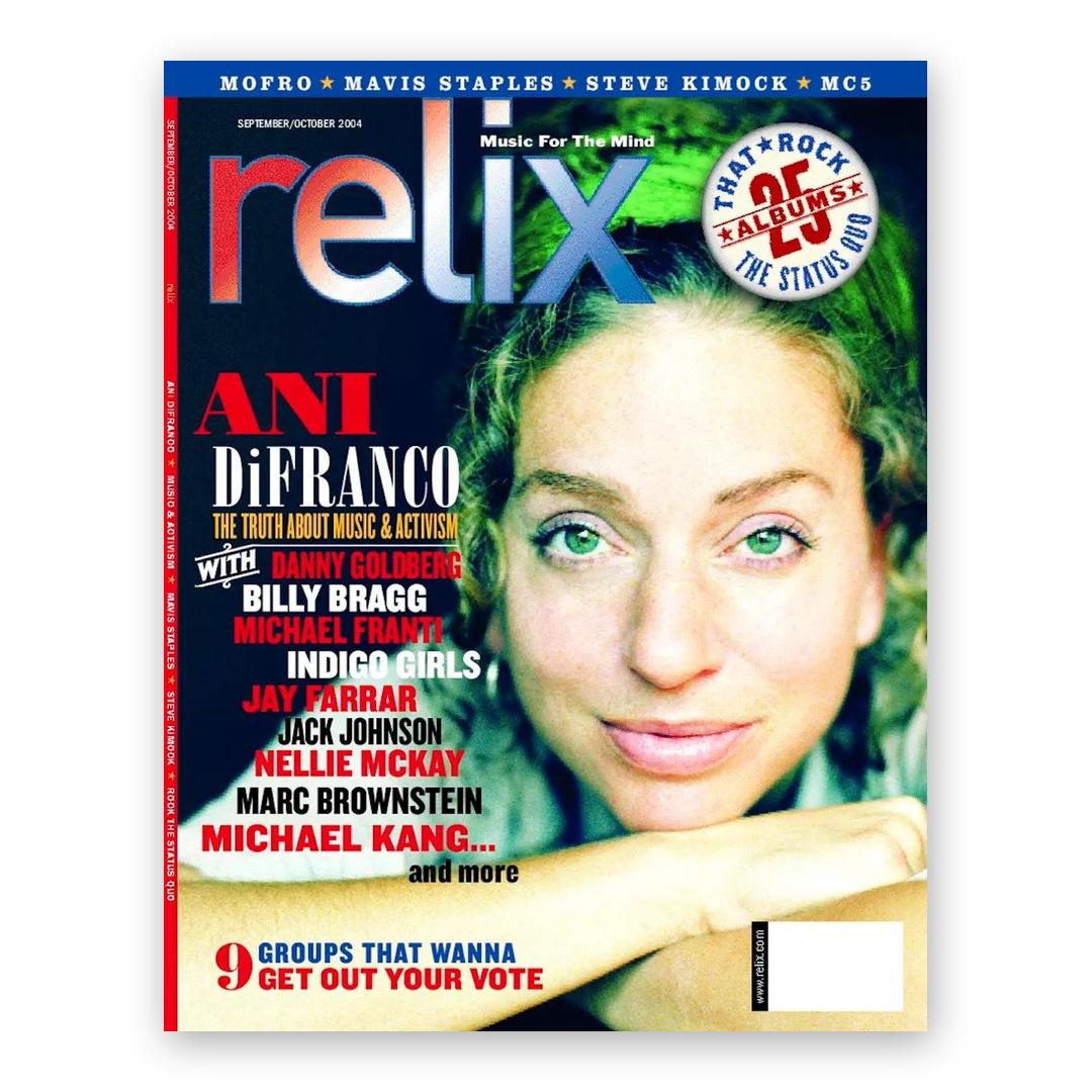 Ani DeFranco - September/October 2004 Relix Issue Magazine