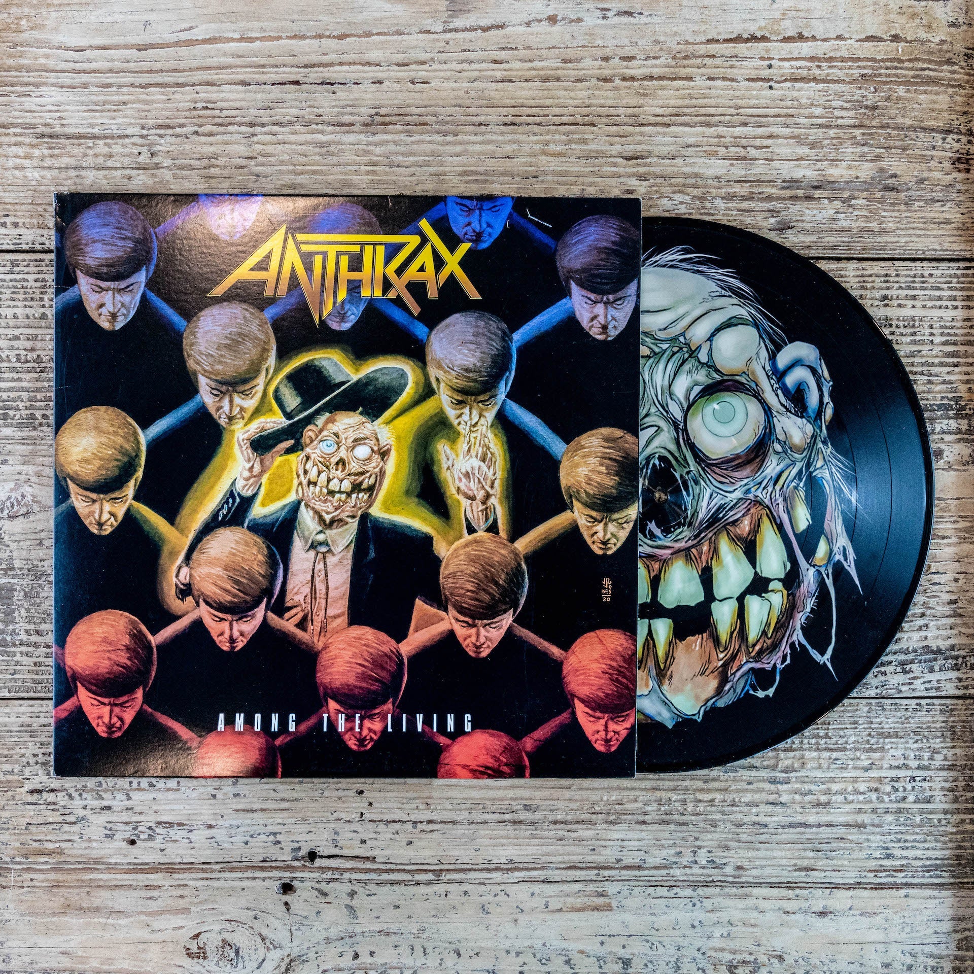 Anthrax Among the Living - Picture Disc LP Vinyl Record