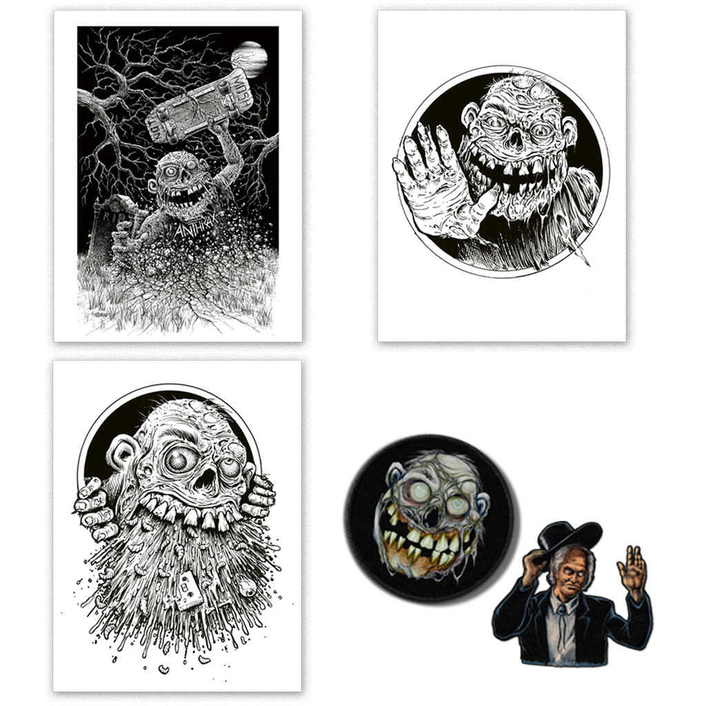 Anthrax Among The Living - Sawblade 3-Print Set (Limited to 100) Graphic Novel