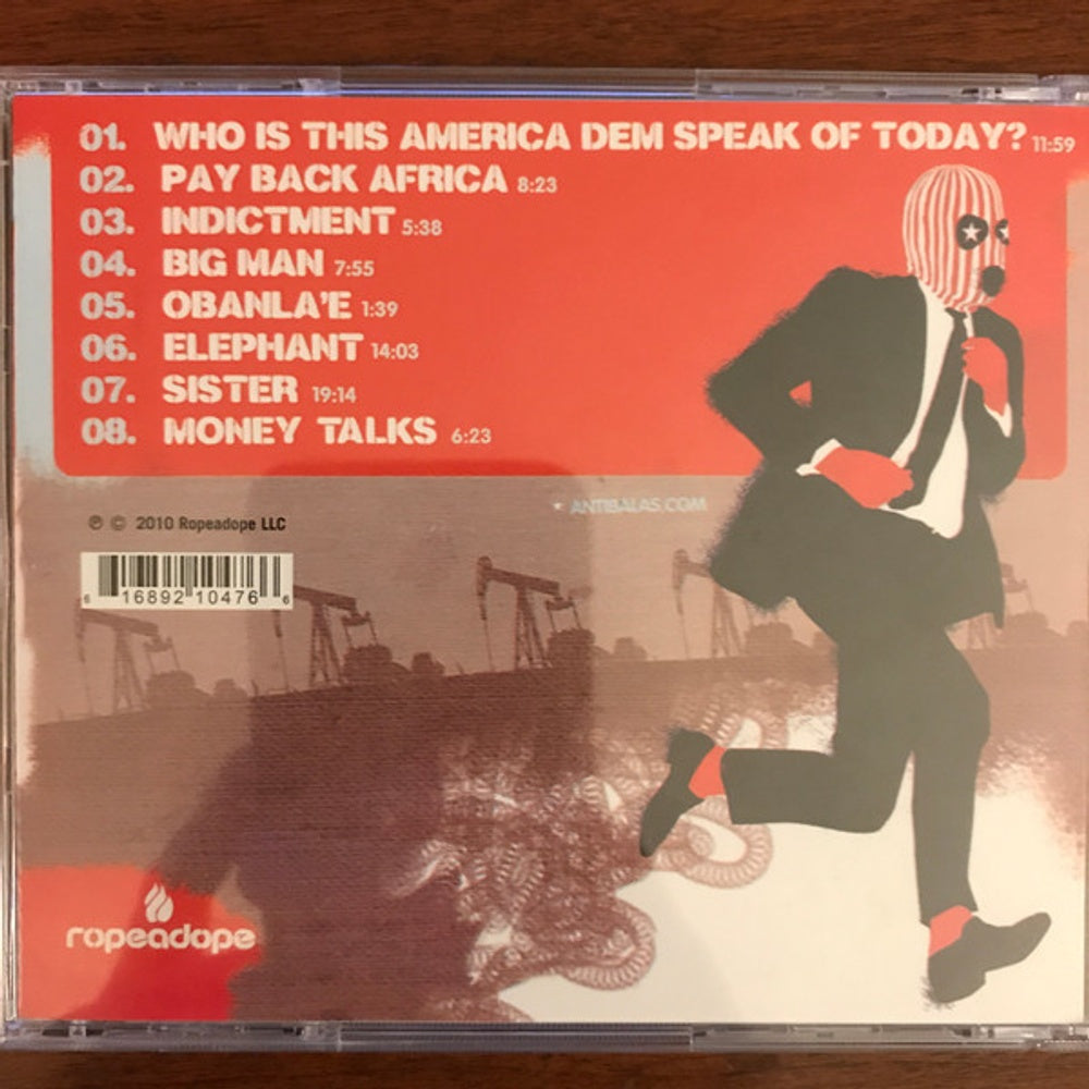 Antibalas – Who Is This America? Music CD
