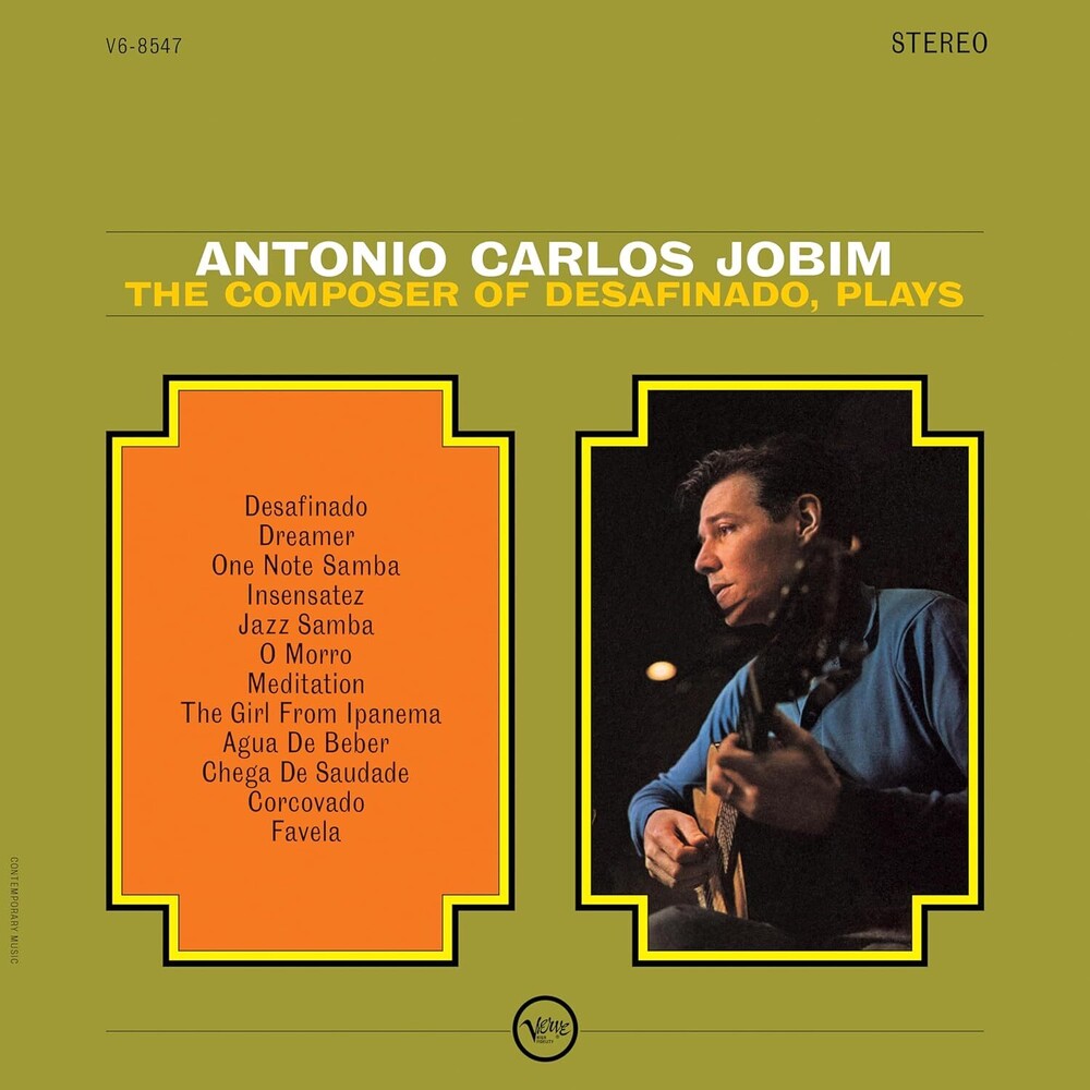 Antonio Carlos Jobim – Composer Of Desafinado, Plays (LP Vinyl) Vinyl Record