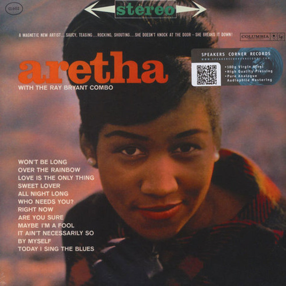 Aretha Franklin – Aretha With The Ray Bryant Combo (LP Vinyl) Vinyl Record