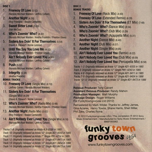 Aretha Franklin – Who's Zoomin' Who Music CD