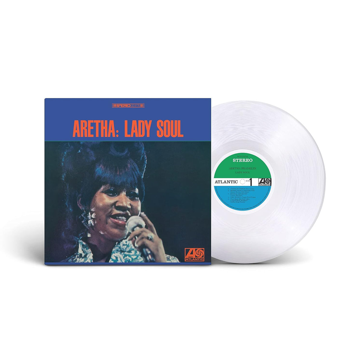 Aretha Franklin - Lady Soul [Silver] Vinyl Record