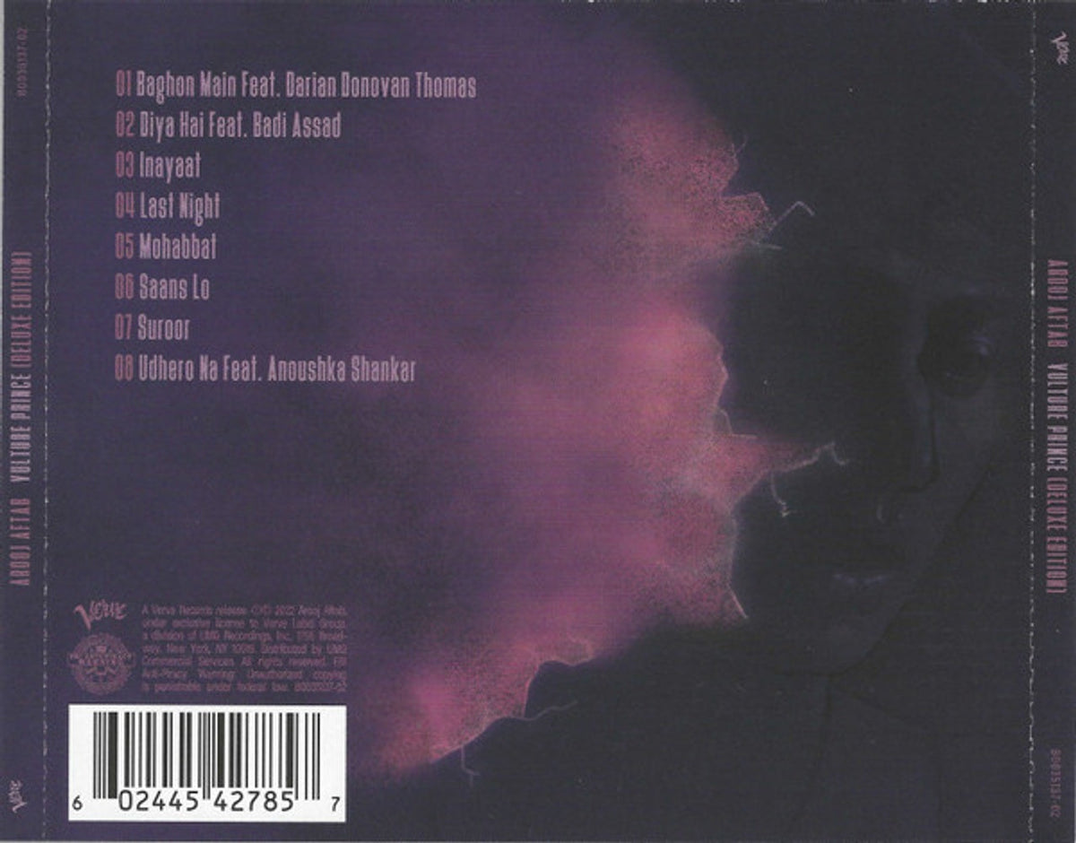 Arooj Aftab – Vulture Prince Music CD