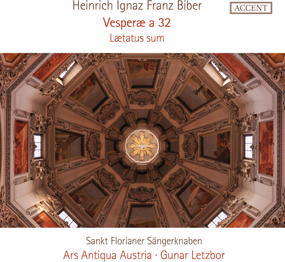 Ars Antiqua Austria / Gunar Letzbor – Heinrich Ignaz Franz Biber: Vesperae A 32 Music CD