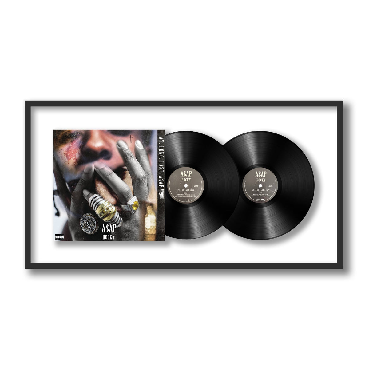 A$AP Rocky - At.Long.Last.A$AP - Framed Vinyl Record