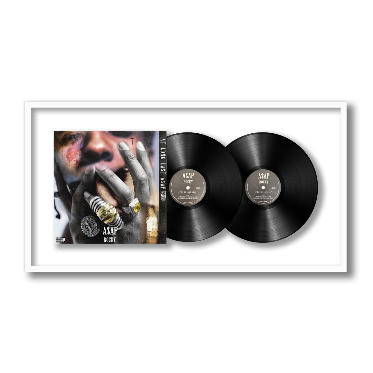 A$AP Rocky - At.Long.Last.A$AP - Framed Vinyl Record