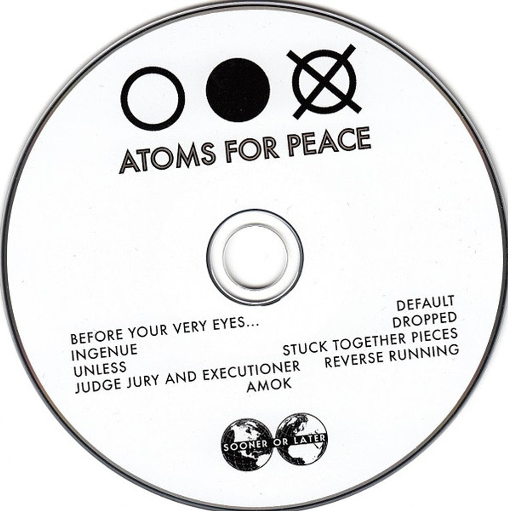 Atoms For Peace – Amok Music CD