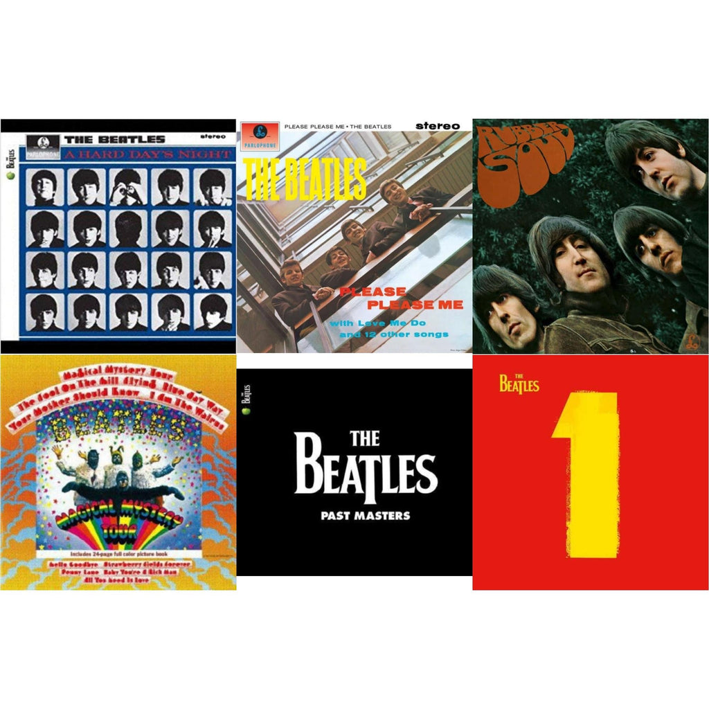 Hard Day's Night & Please Please Me & Rubber Soul & Magical Mystery Tour & Past Masters 1 & 2 & 1 (2015 Reissue)