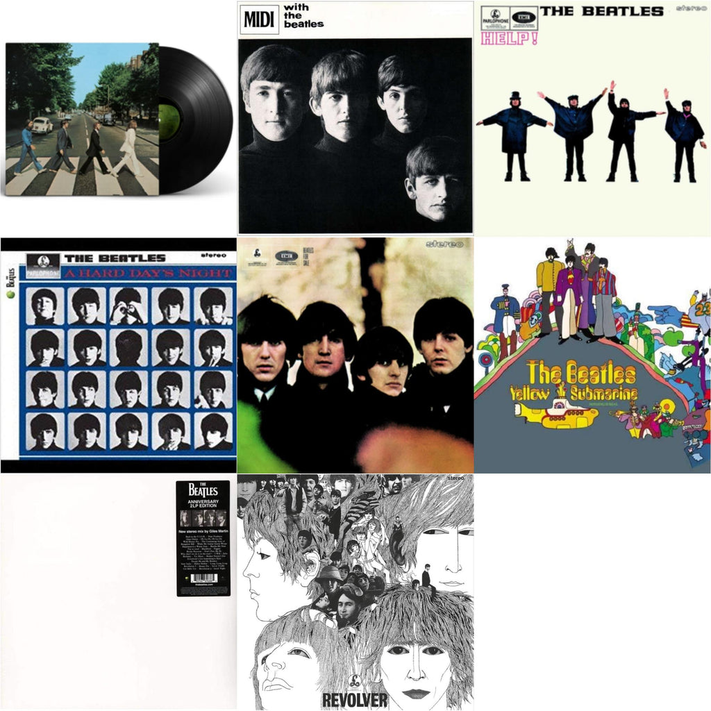 Hard Day's Night & Beatles For Sale & Help & With The Beatles & Yellow Submarine & Revolver Special Edition & Beatles (The White Album) (2LP) & Abbey Road Anniversary