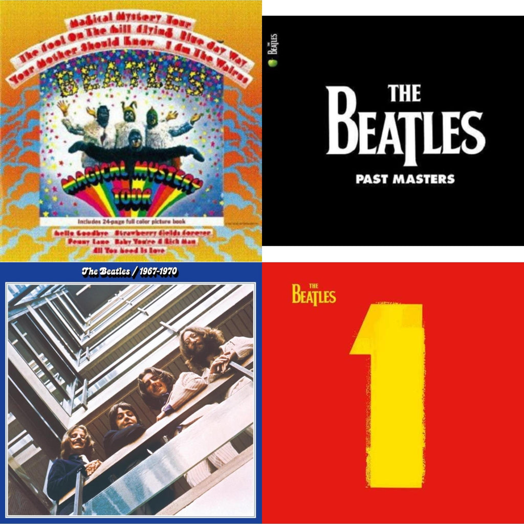 Magical Mystery Tour & Past Masters 1 & 2 & Beatles 1967-1970 (2023 Edition) (Half-Speed) (3LP) & 1 (2015 Reissue)