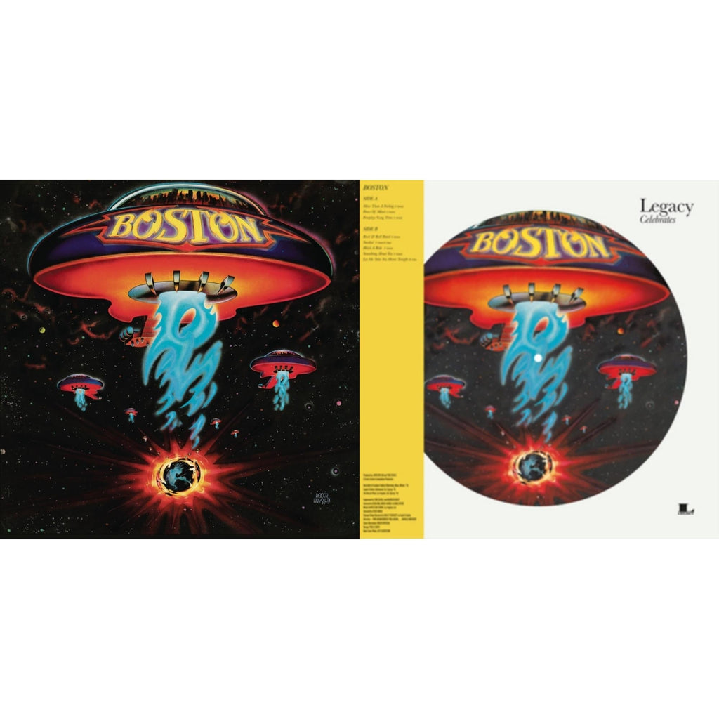 Boston - Boston (150G/Dl Insert) & Boston (Picture Disc/180G) - LP Vinyl Bundle