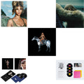 Homecoming: The Live Album (4LP/Slipcase Jacket/Booklet) & Renaissance (X) (180G/2LP) & Cowboy Carter (X) (2LP/180G/Bead Face) & B'day (2LP/180G) & Lemonade (Limited 180G Yellow LP Vinyl/Dl Card Includes Audio & Video)