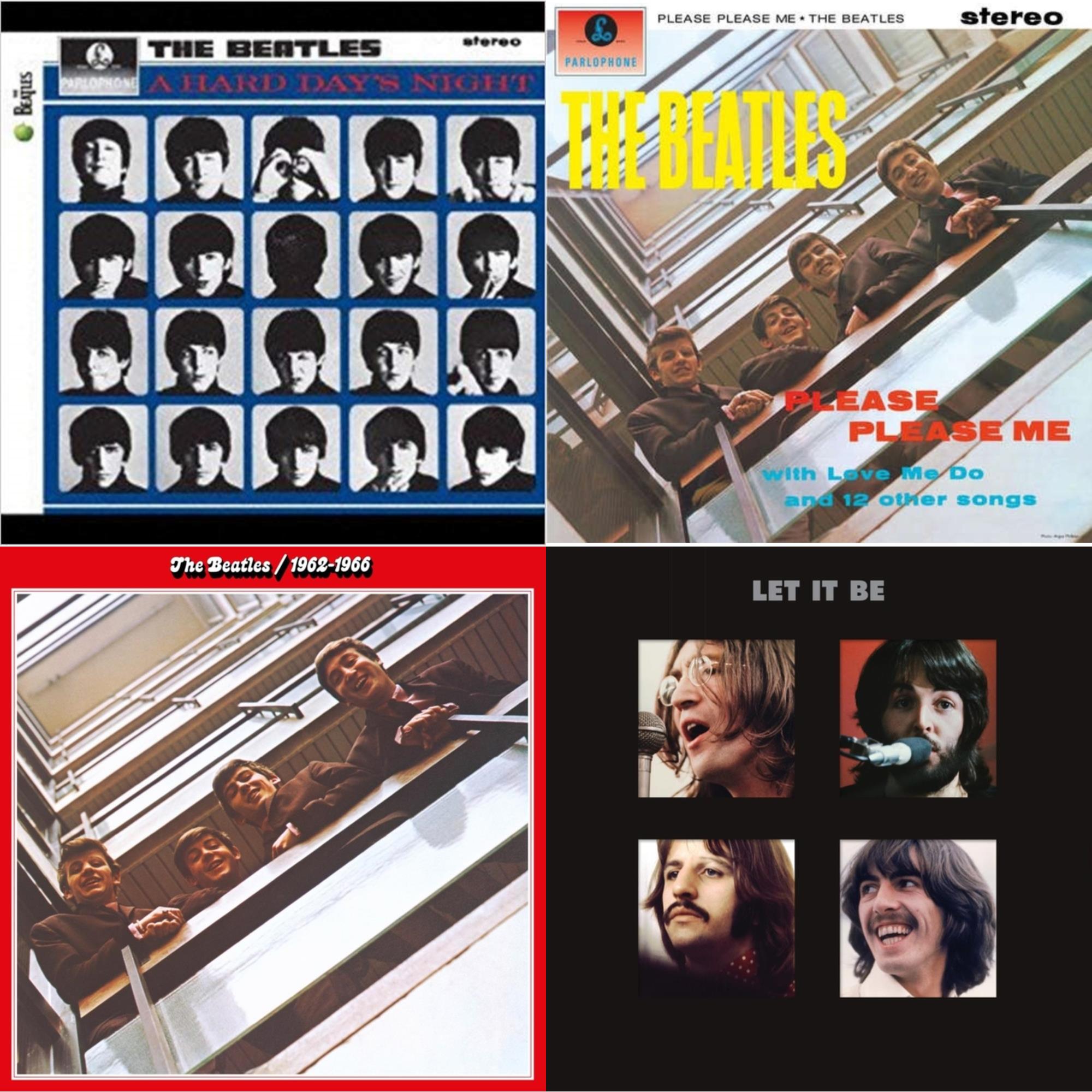 Hard Day's Night & Please Please Me & Beatles 1962-1966 (2023 Edition) (Half-Speed) (3LP) & Let It Be Special Edition (Super Deluxe/Slipbox/Book/4LP/12Inch Ep Box Set)