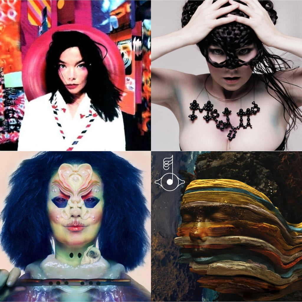 Bjork - Post & Medulla & Utopia & Bastards: Remix - LP Vinyl Bundle