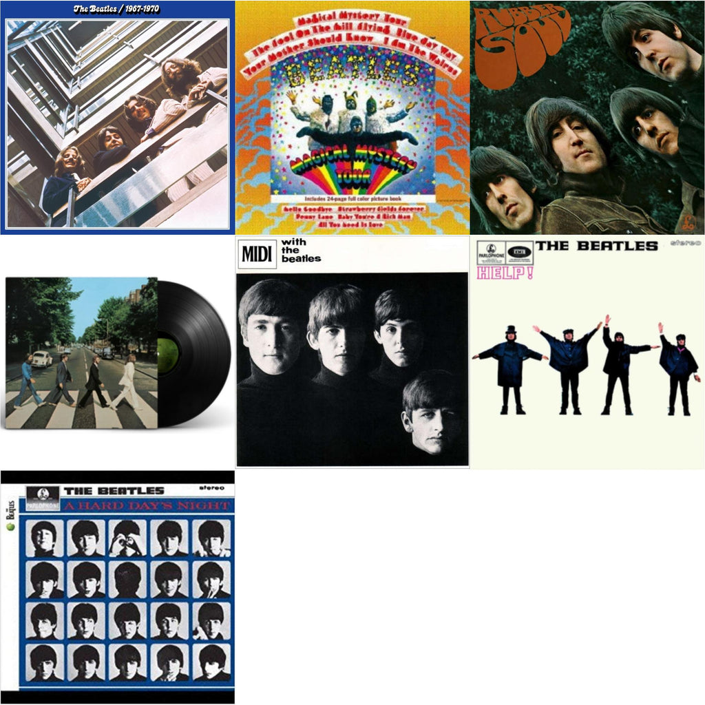 Hard Day's Night & Help & Rubber Soul & With The Beatles & Magical Mystery Tour & Beatles 1967-1970 (2023 Edition) (Half-Speed) (3LP) & Abbey Road Anniversary