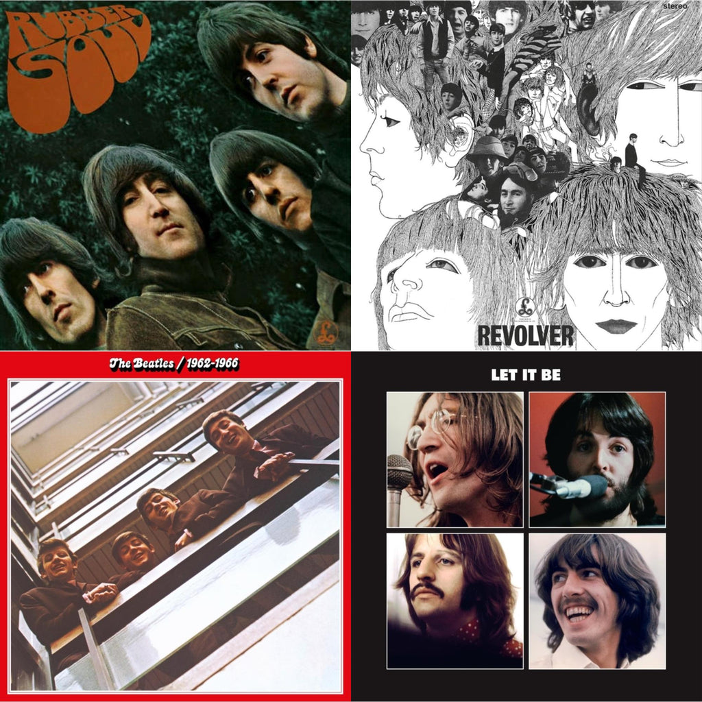 Rubber Soul & Revolver Special Edition & Beatles 1962-1966 (2023 Edition) (Half-Speed) (3LP) & Let It Be Special Edition