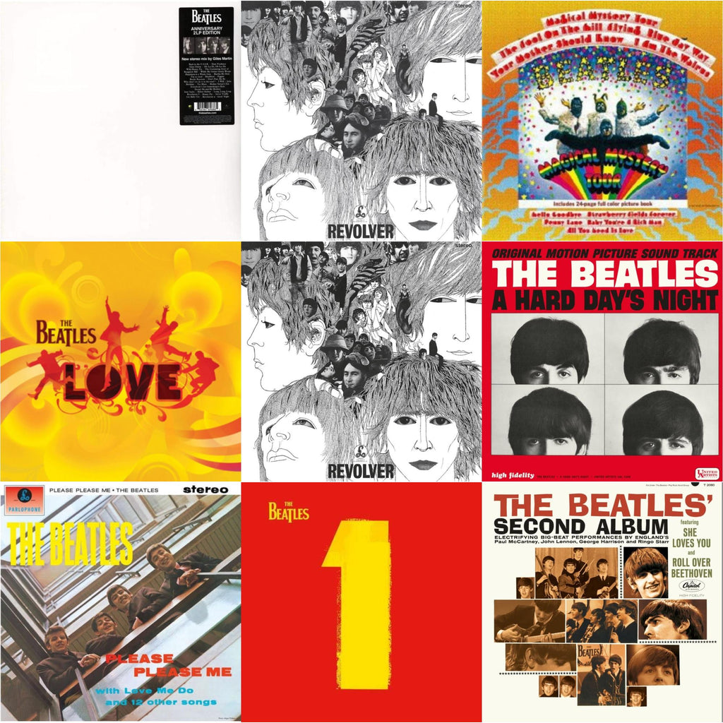 Please Please Me & Magical Mystery Tour & Revolver Special Edition & Revolver - Special Edition (Picture Disc) & Beatles Second Album  & Hard Day's Night (Ost)  & Love  & 1 (2015 Reissue) & Beatles (The White Album) (2LP)