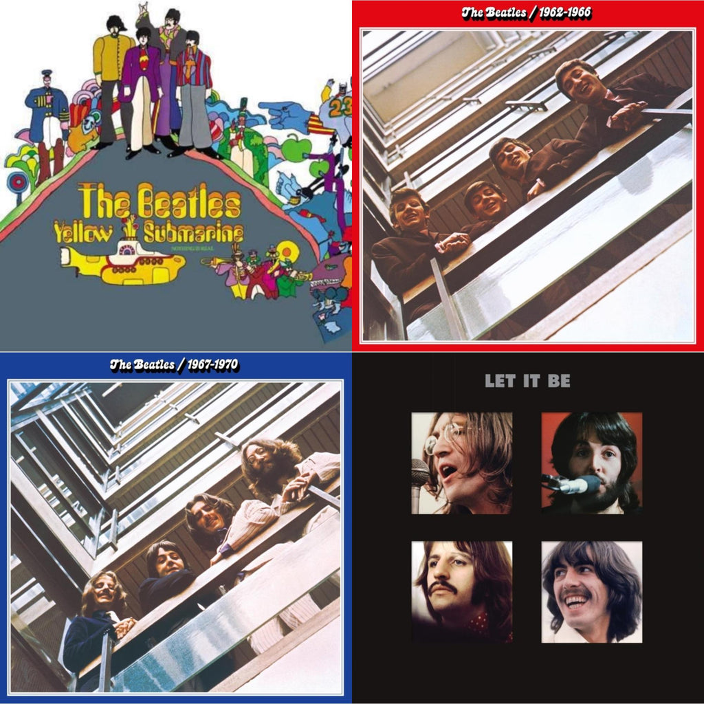 Yellow Submarine & Beatles 1962-1966 (2023 Edition) (Half-Speed) (3LP) & Beatles 1967-1970 (2023 Edition) (Half-Speed) (3LP) & Let It Be Special Edition (Super Deluxe/Slipbox/Book/4LP/12Inch Ep Box Set)