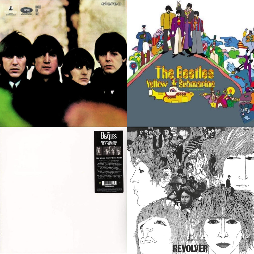 Beatles For Sale & Yellow Submarine & Revolver Special Edition & Beatles (The White Album) (2LP)