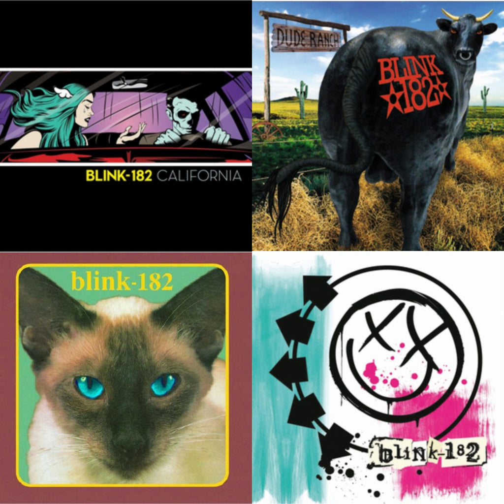 Blink-182 - California (Deluxe/2LP/180G) & Dude Ranch & Cheshire Cat & Blink-182