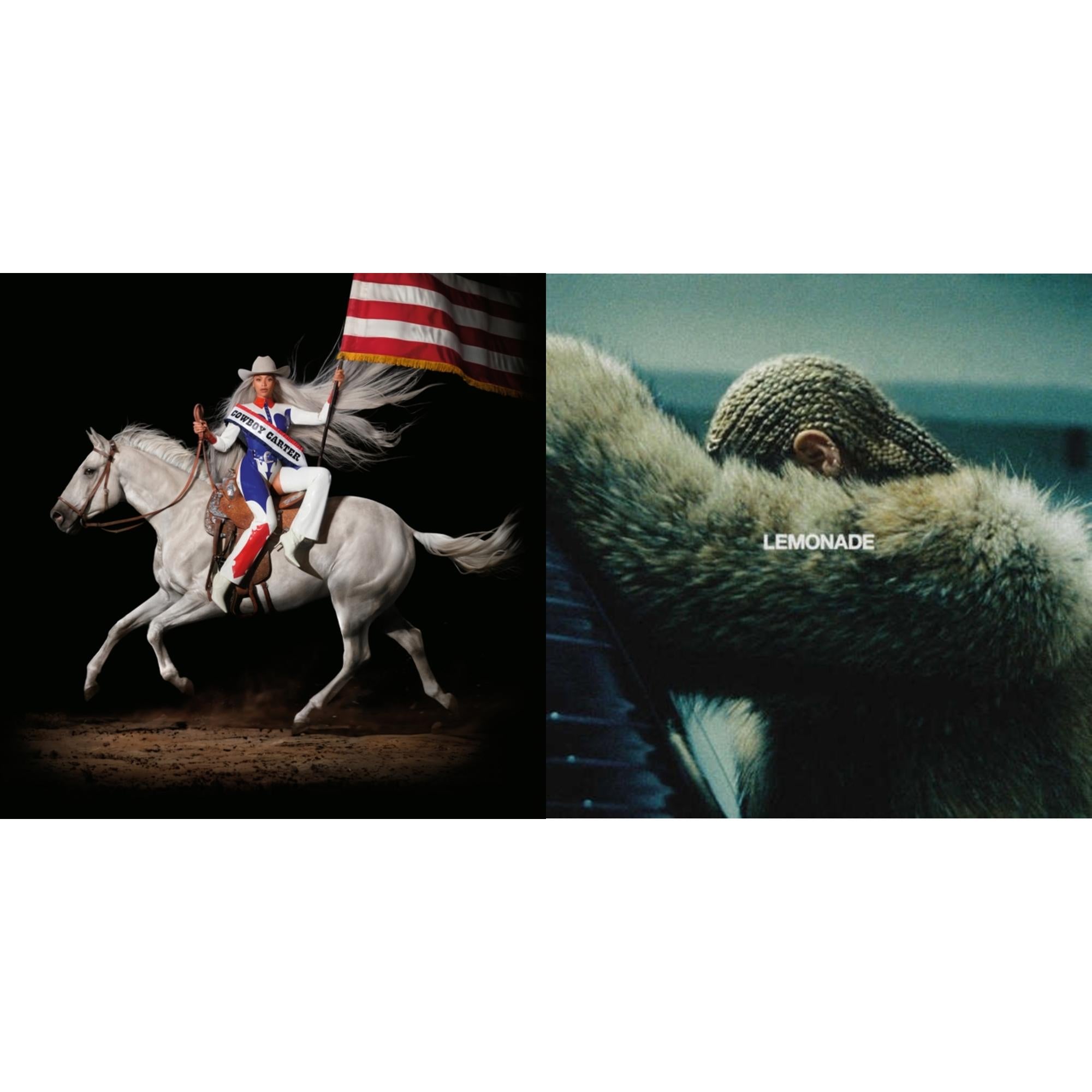 Beyonce - Cowboy Carter (X) (2LP/180G) & Lemonade (Limited 180G Yellow LP Vinyl/Dl Card Includes Audio & Video)